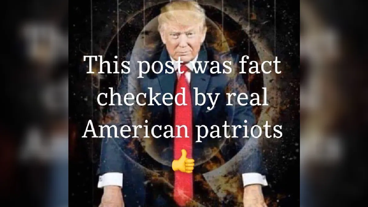 These post. Дональд Трамп q anon. This Post was fact checked by real American Patriots. Real man Мем.